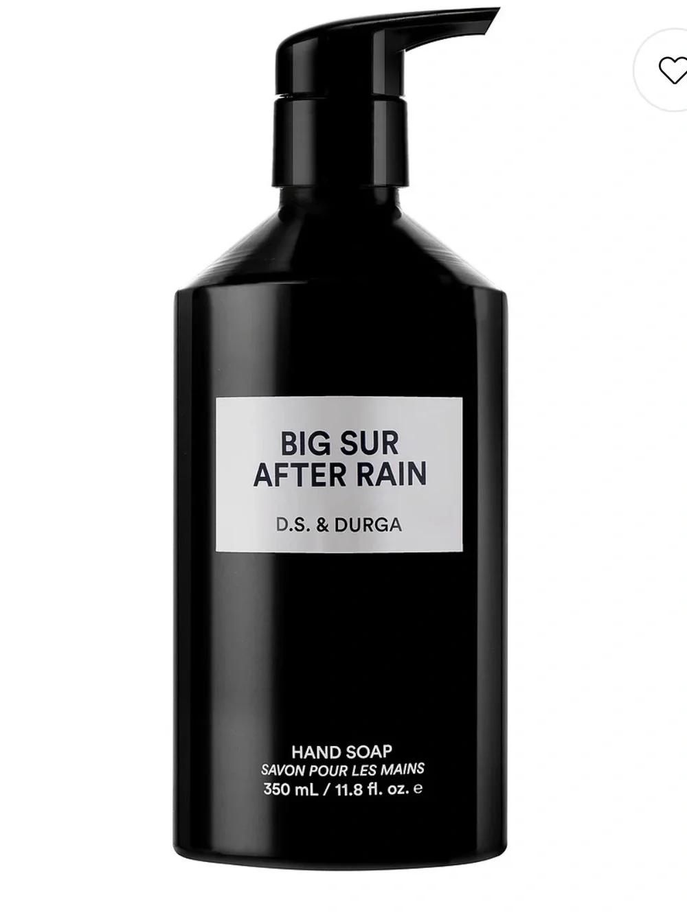 D.S. & Durga Big Sur After Rain Hand Soap